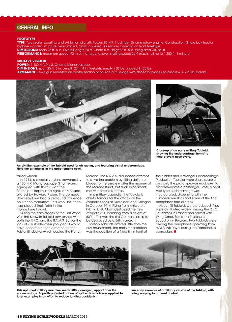 Radio Control Model Flyer Preview Pages