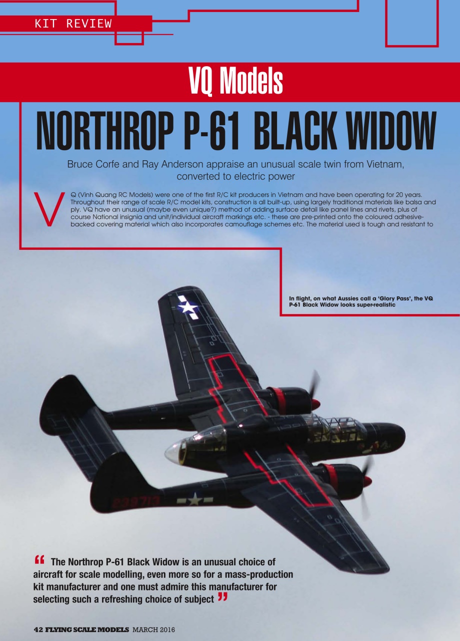 Radio Control Model Flyer Preview Pages