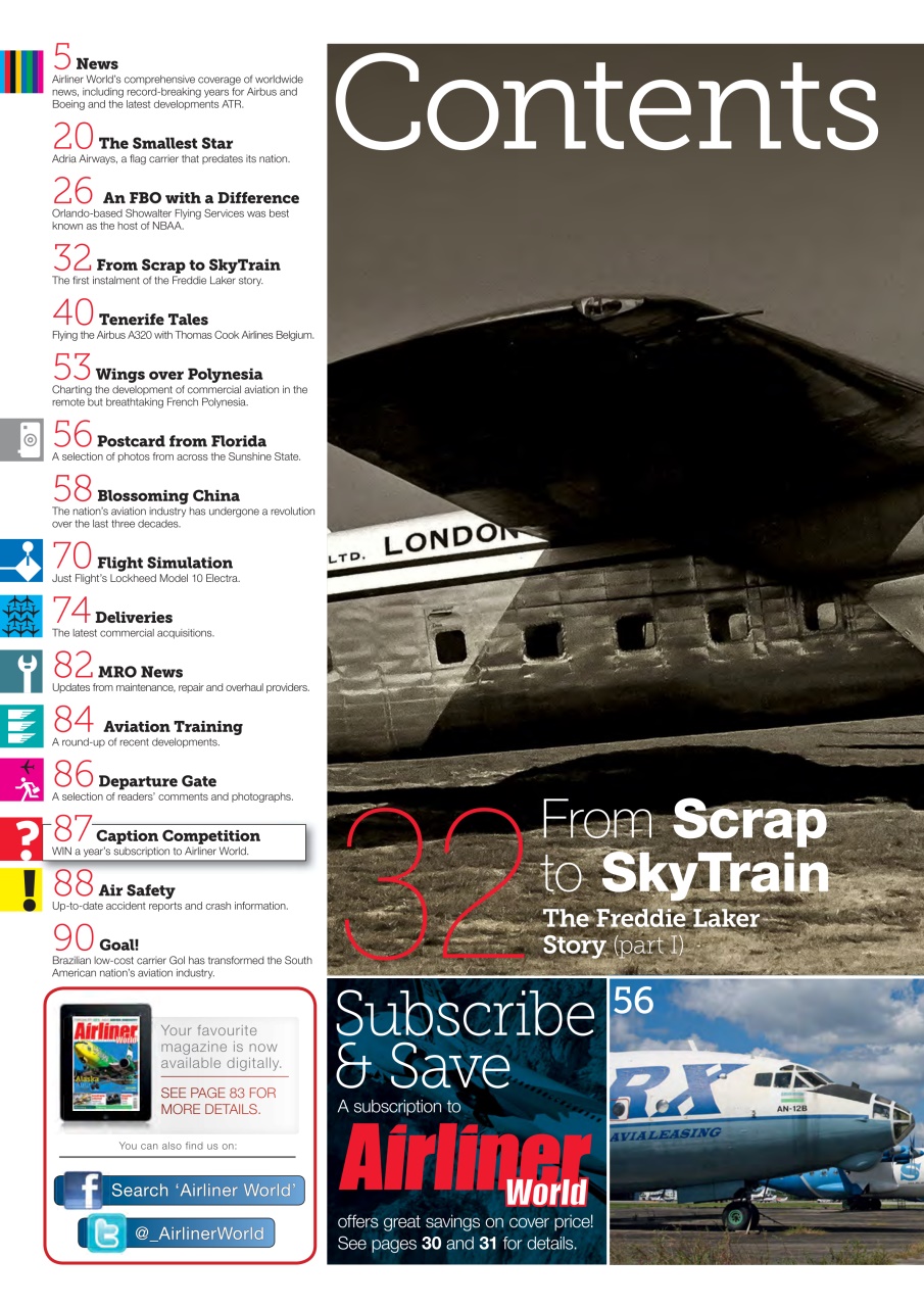 Airliner World Preview Pages