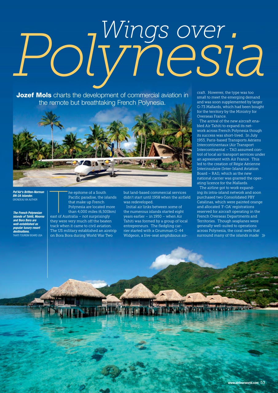 Airliner World Preview Pages