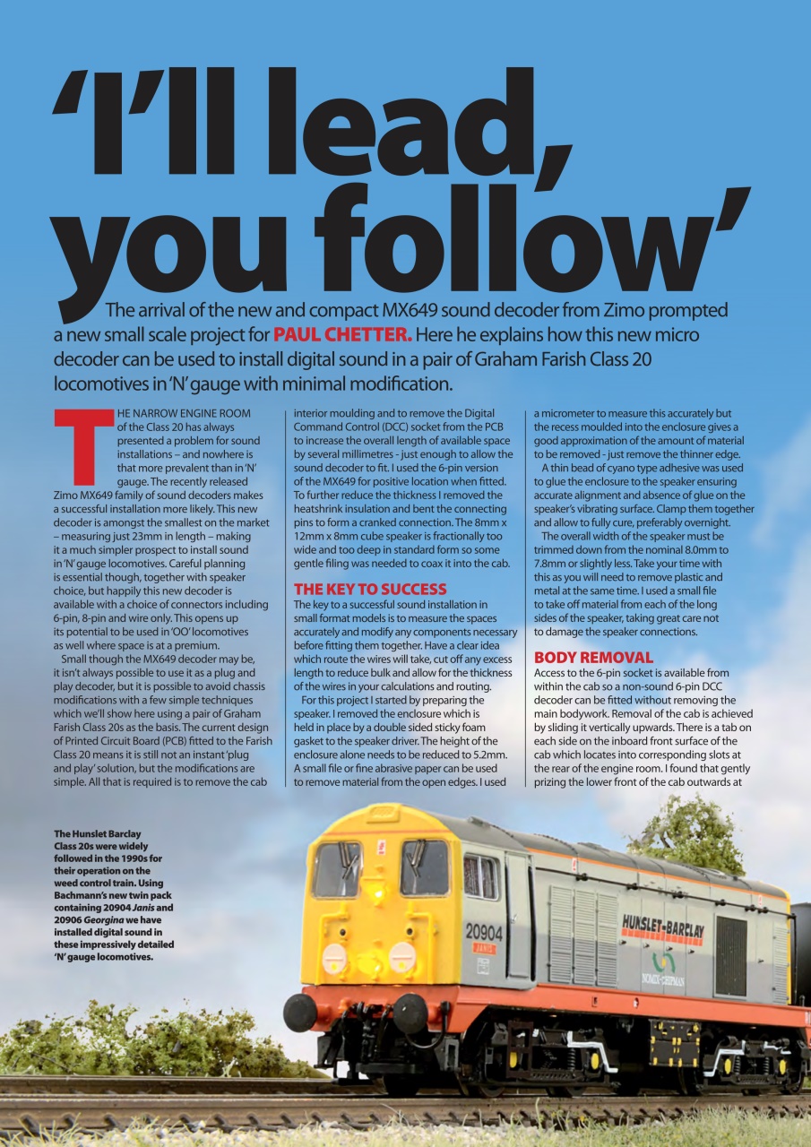 Hornby Magazine Preview Pages