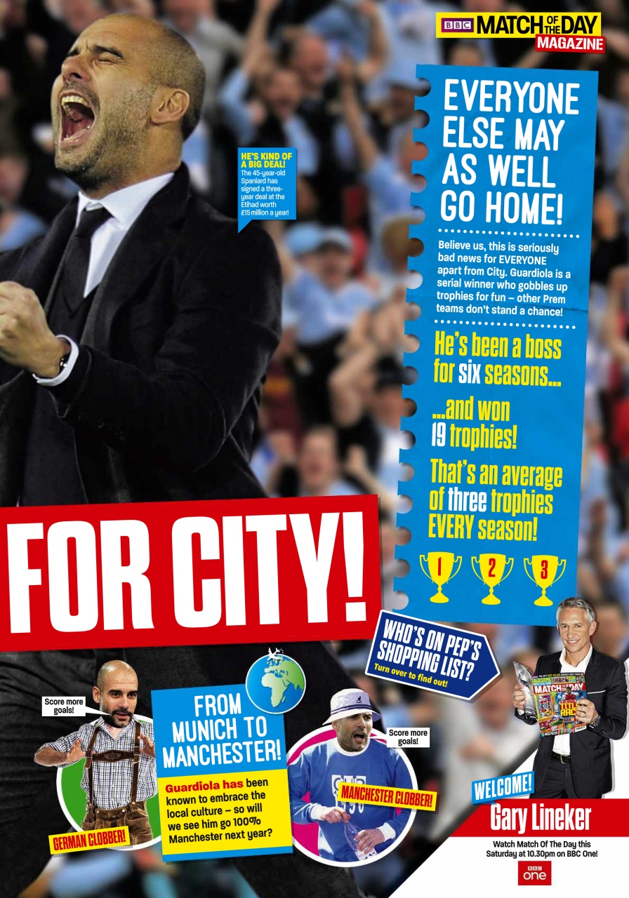 Match of the Day Preview Pages