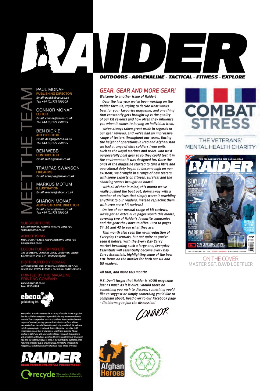 Raider Preview Pages