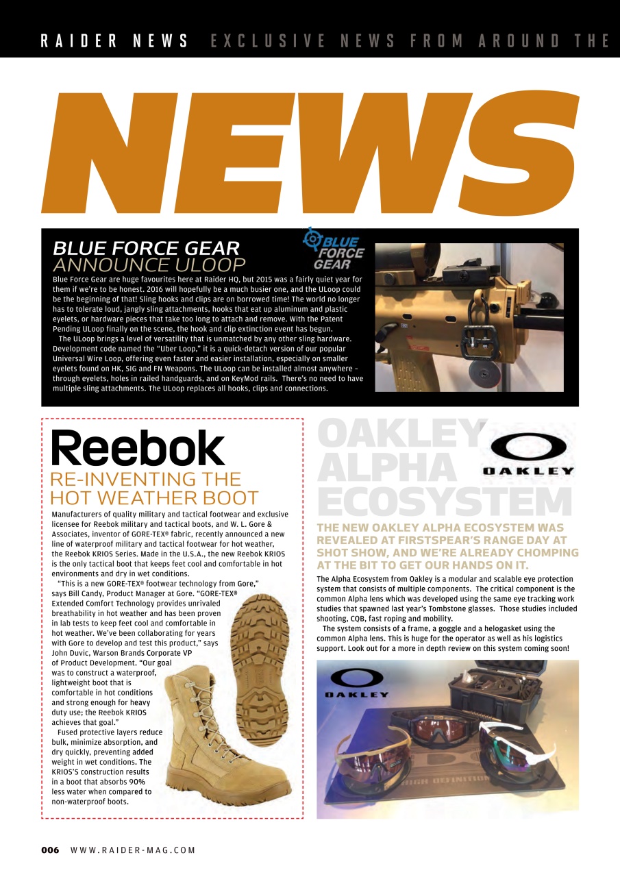 Raider Preview Pages