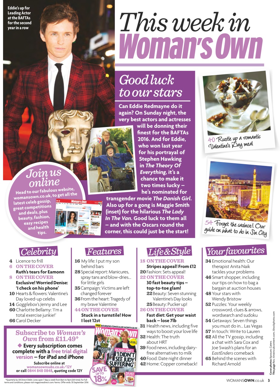 Woman's Own Preview Pages