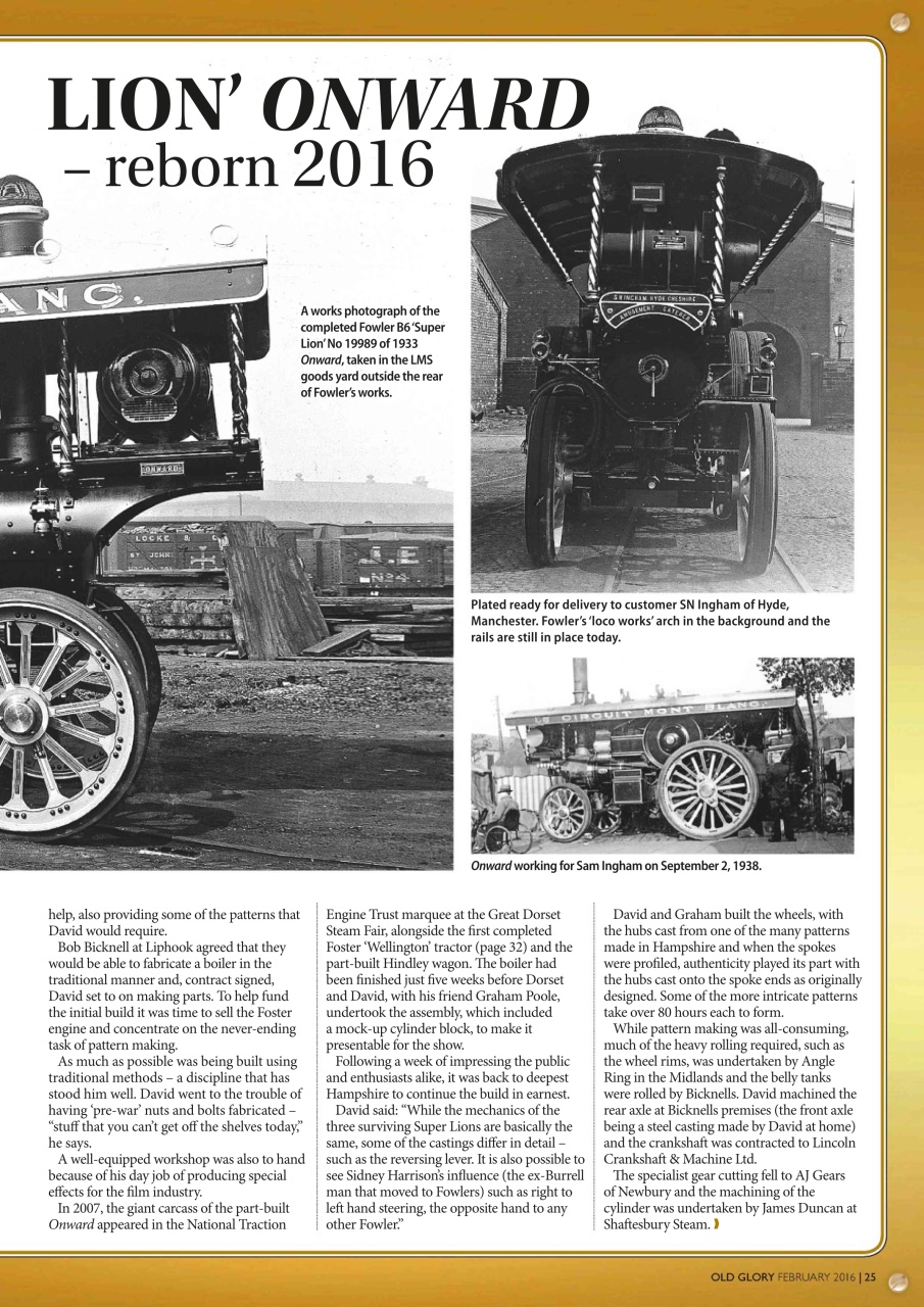 Old Glory Magazine Preview Pages