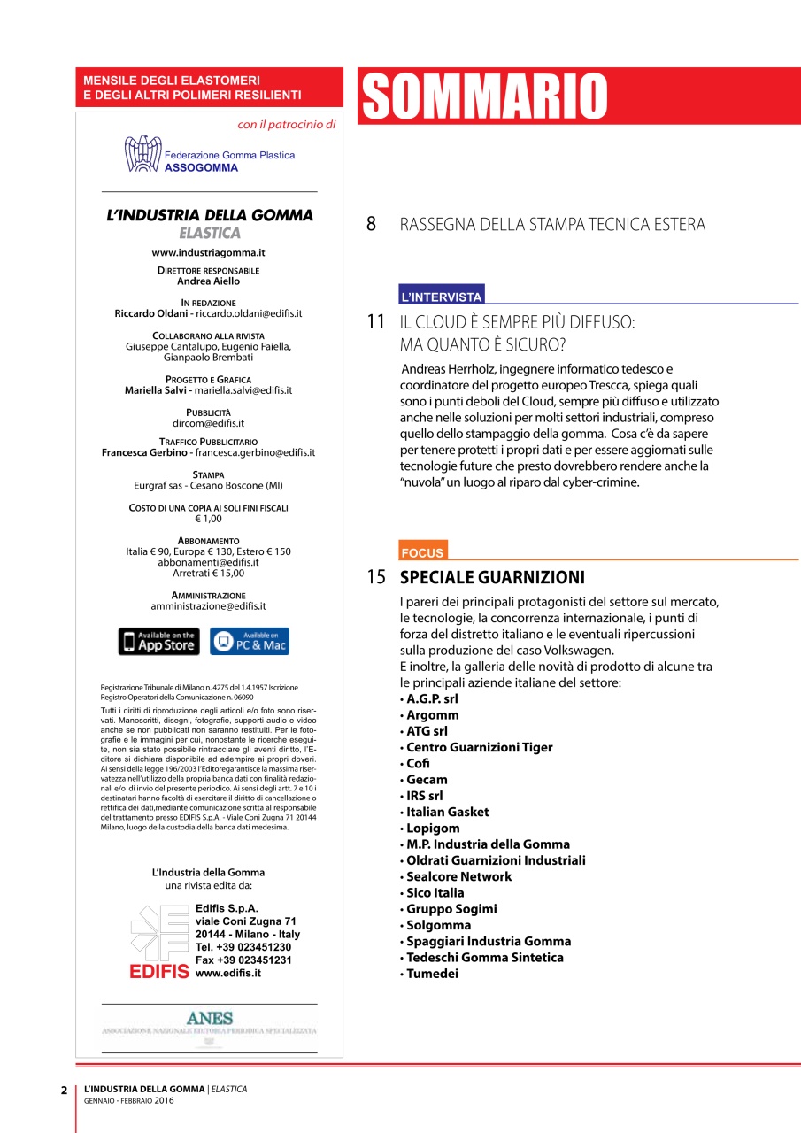 L’industria della Gomma Preview Pages
