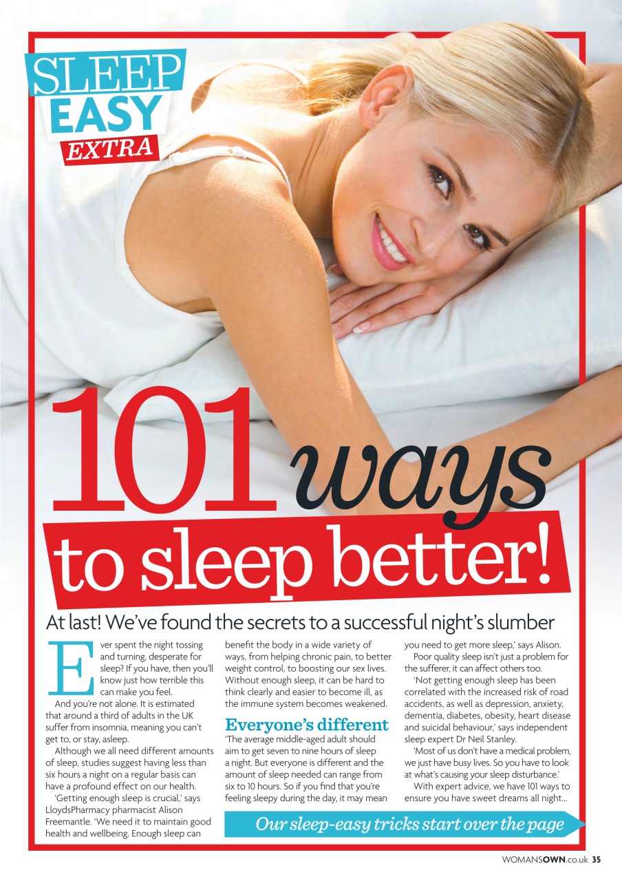 Woman's Own Lifestyle Special Preview Pages