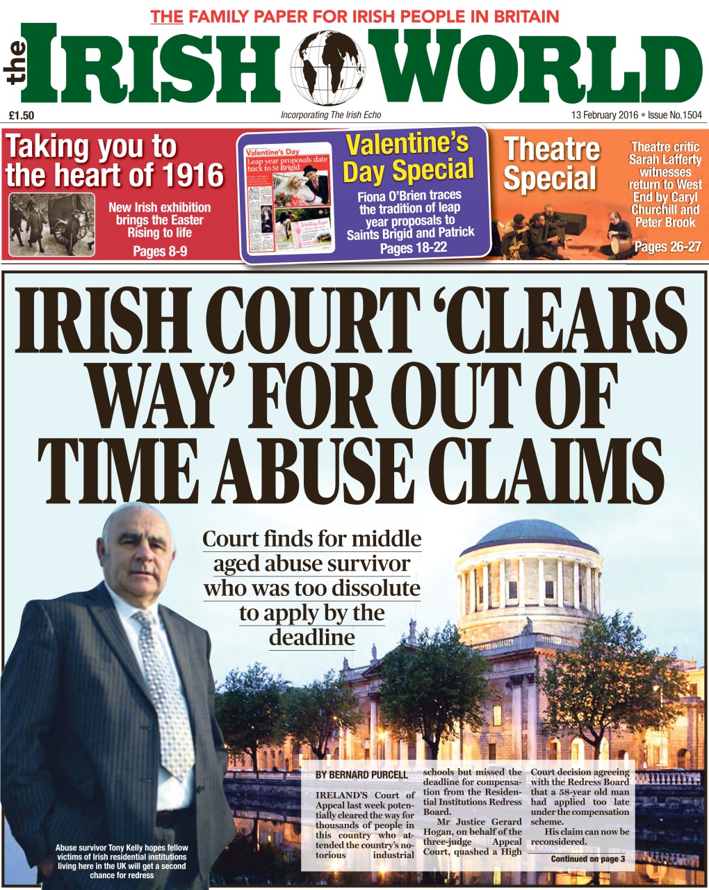 Irish World Preview Pages