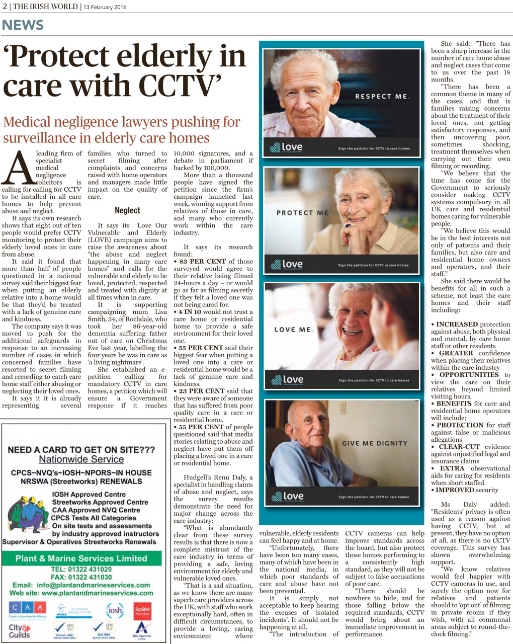 Irish World Preview Pages