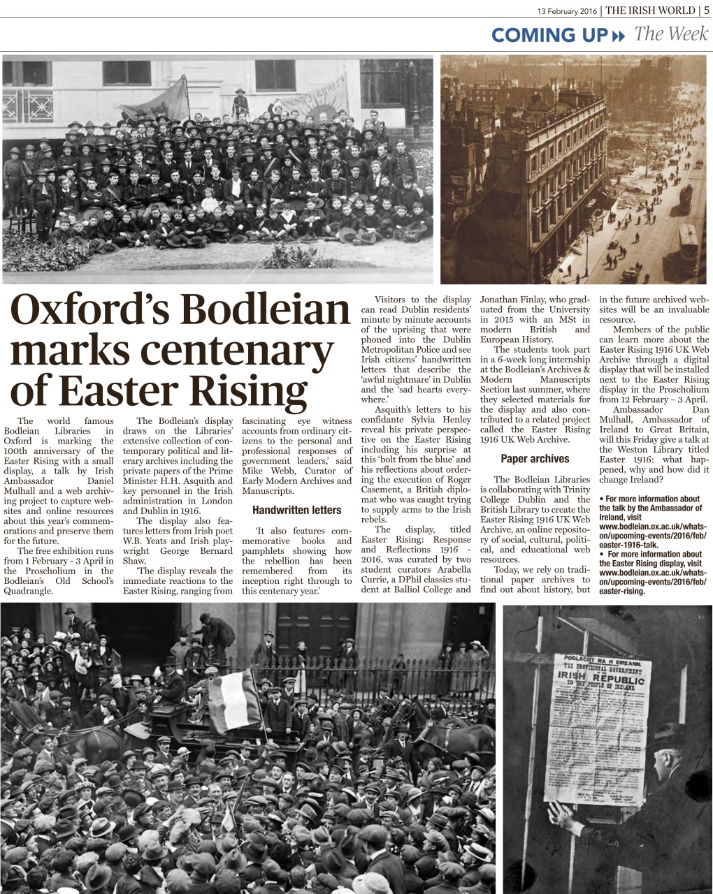 Irish World Preview Pages