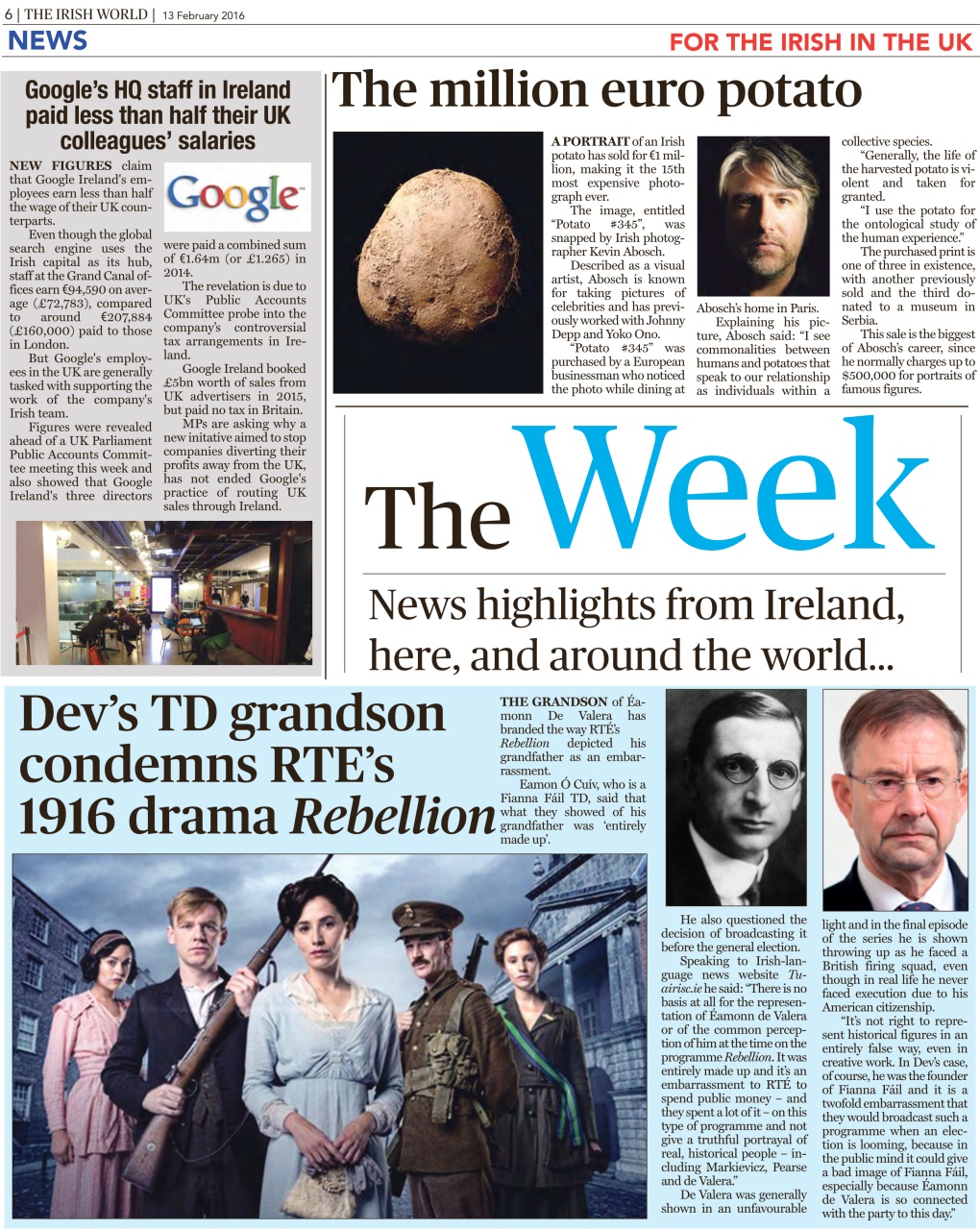 Irish World Preview Pages