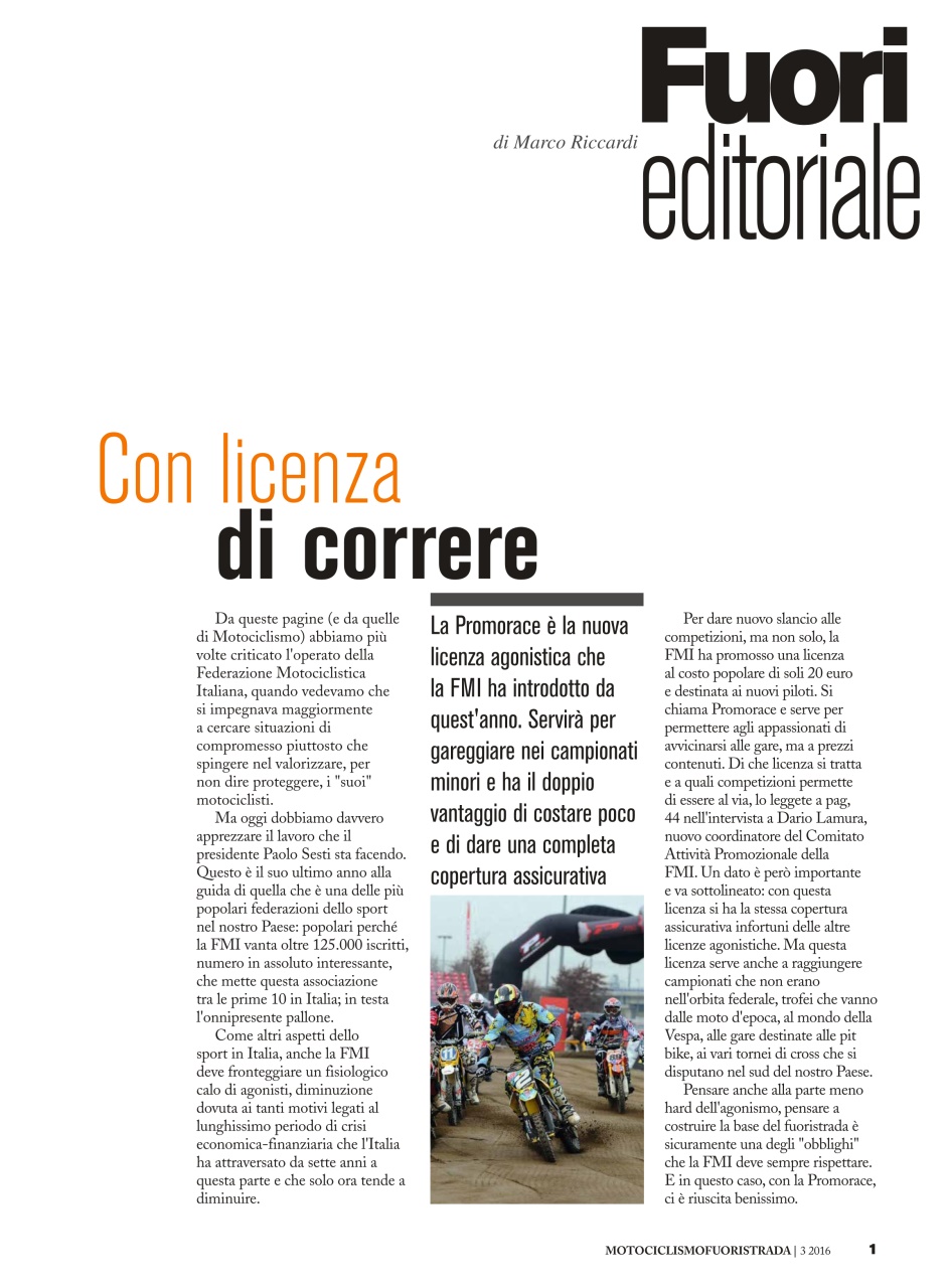 Motociclismo Fuoristrada Preview Pages