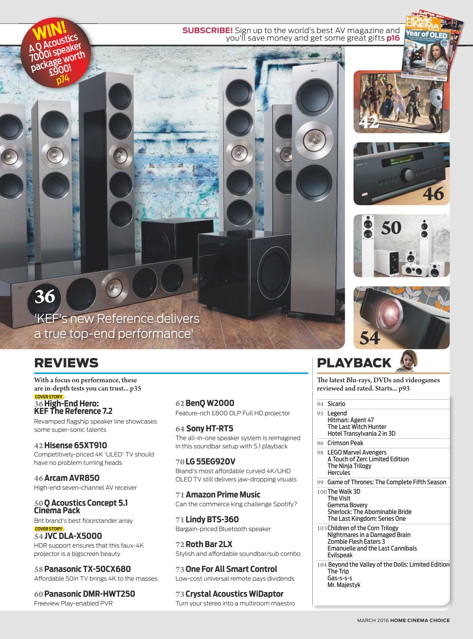 Home Cinema Choice Preview Pages