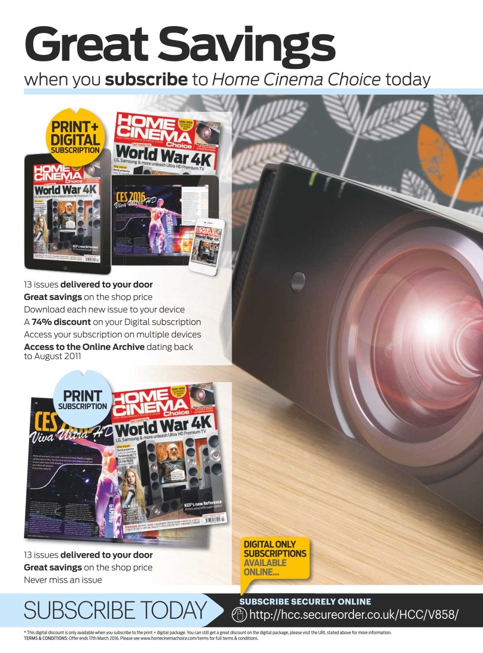 Home Cinema Choice Preview Pages