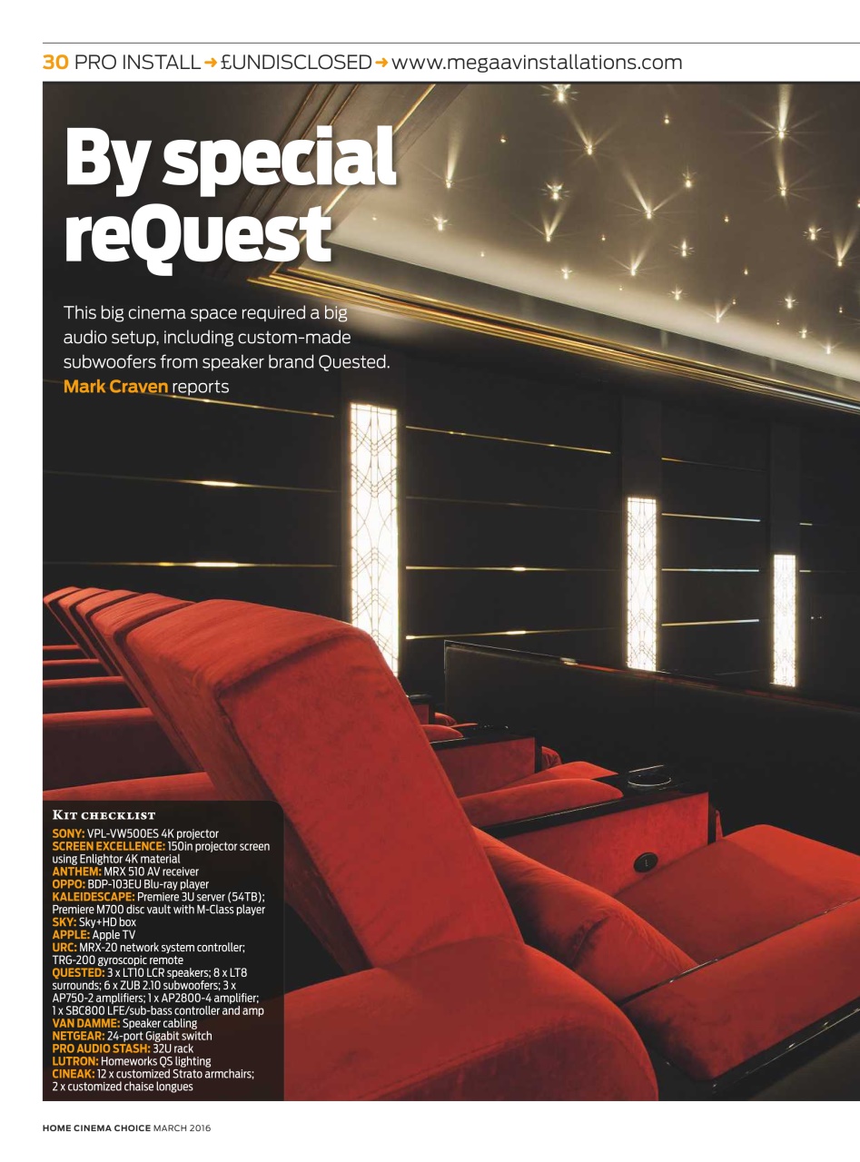 Home Cinema Choice Preview Pages