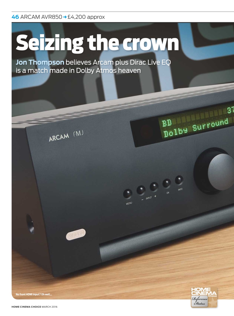 Home Cinema Choice Preview Pages
