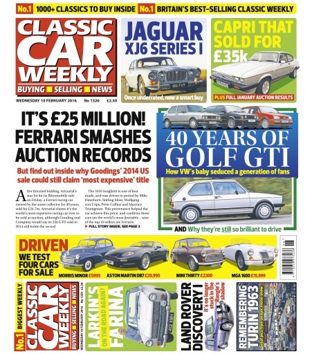 Classic Car Weekly issue 