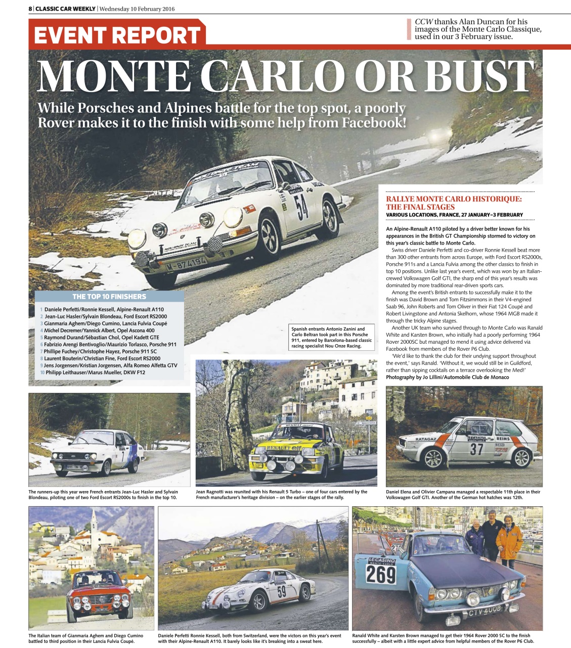 Classic Car Weekly Preview Pages