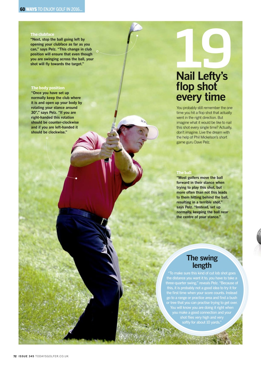 Today's Golfer Preview Pages