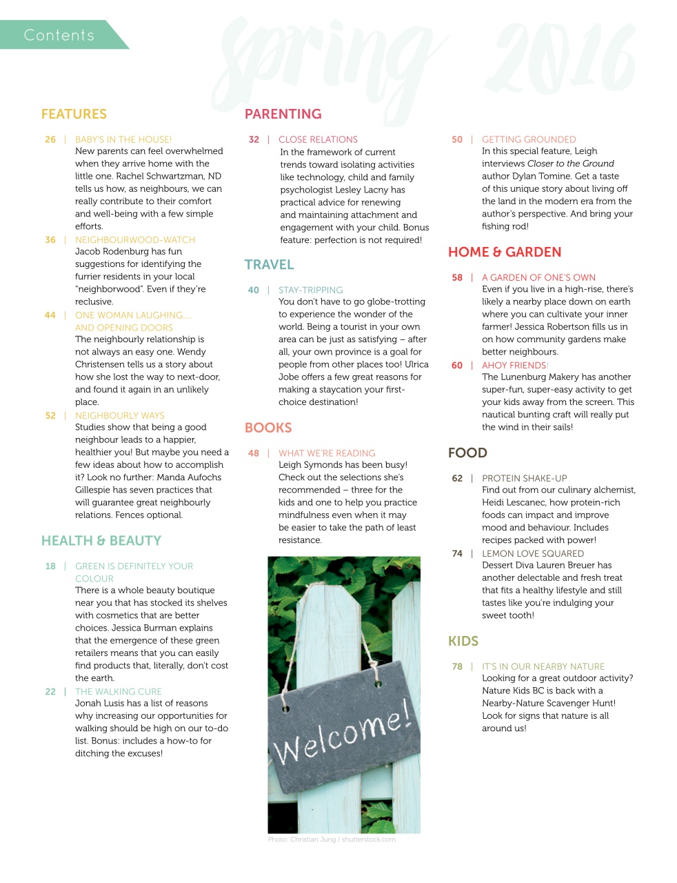 Ecoparent Magazine Preview Pages