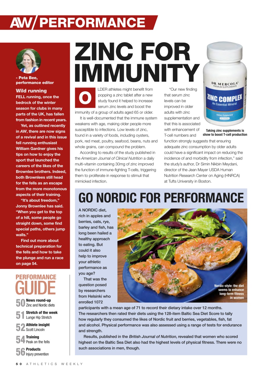 AW – Athletics Weekly Magazine Preview Pages