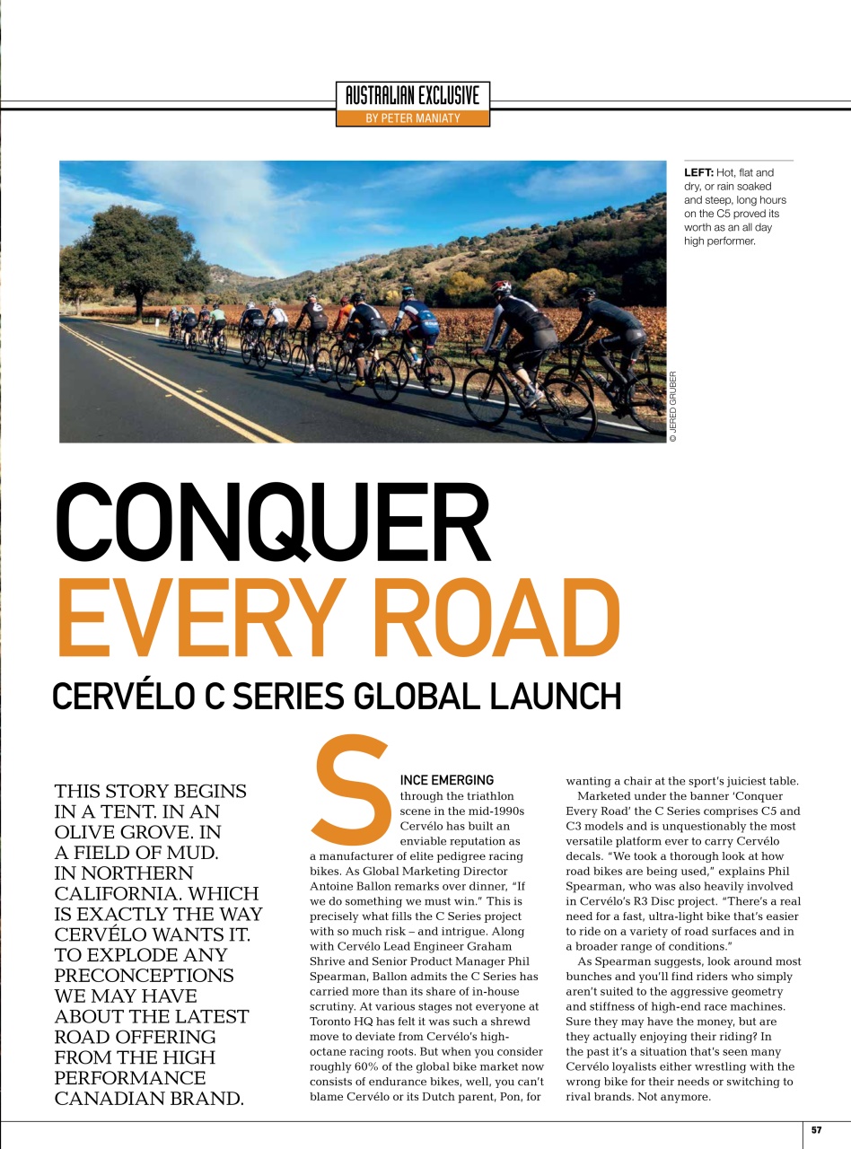 Bicycling Australia Preview Pages