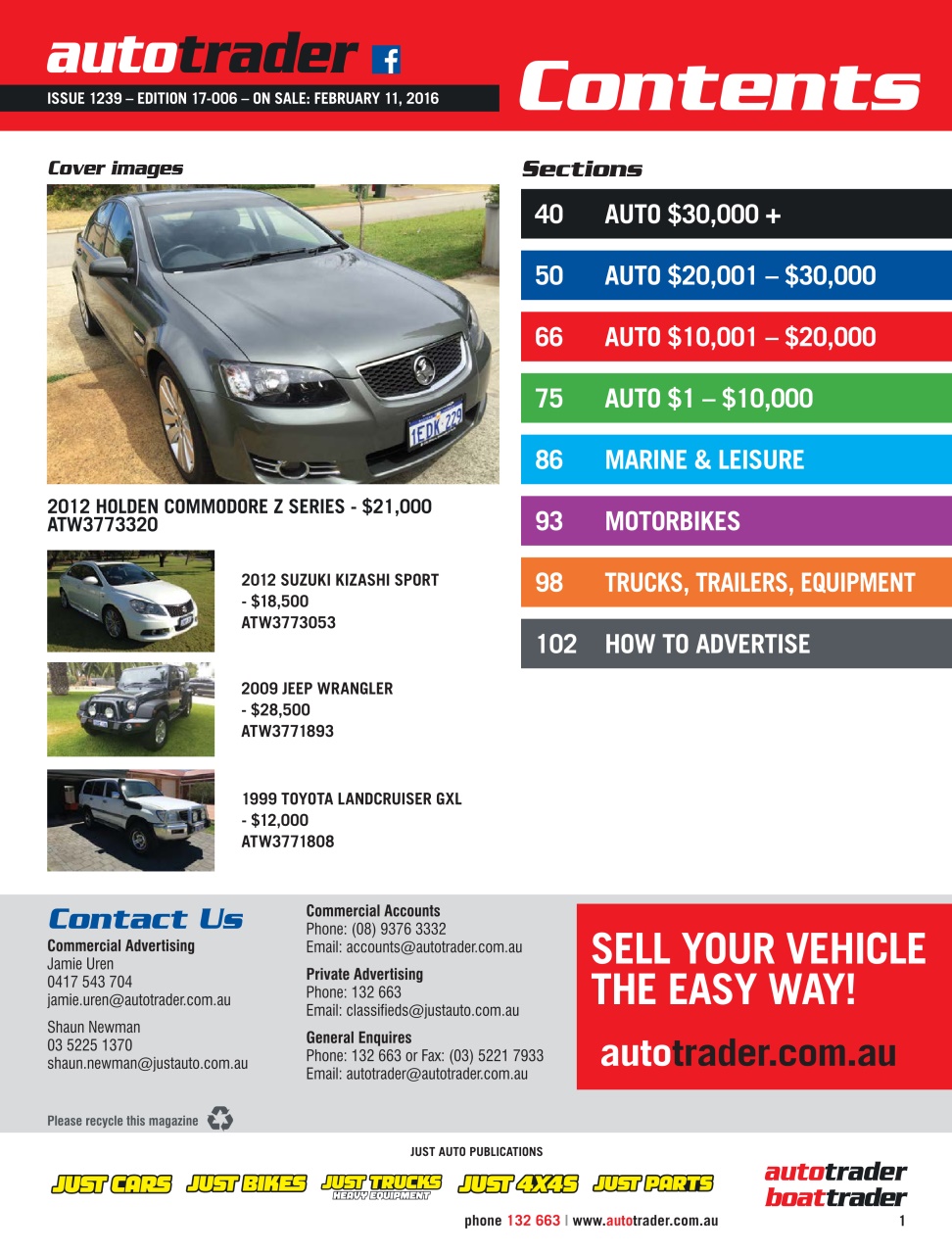 AutoTrader Preview Pages
