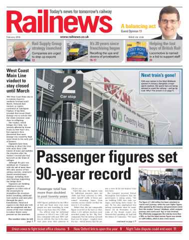 Railnews issue February 2016