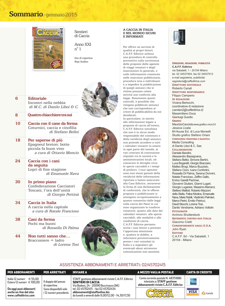 SENTIERI DI CACCIA Preview Pages