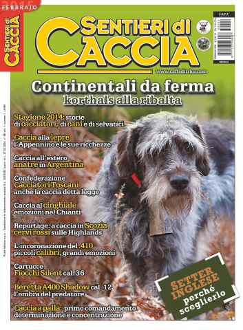 SENTIERI DI CACCIA issue SENTIERI DI CACCIA FEBBRAIO 2015