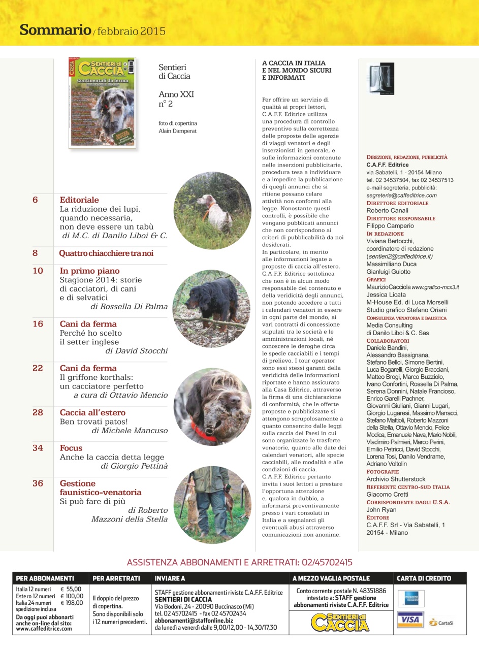 SENTIERI DI CACCIA Preview Pages