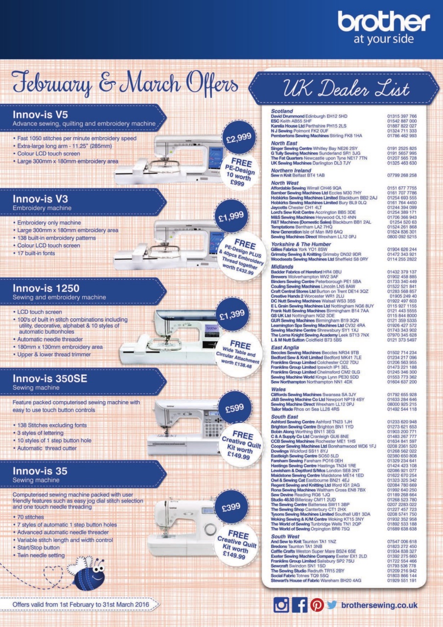 Patchwork and Quilting Preview Pages