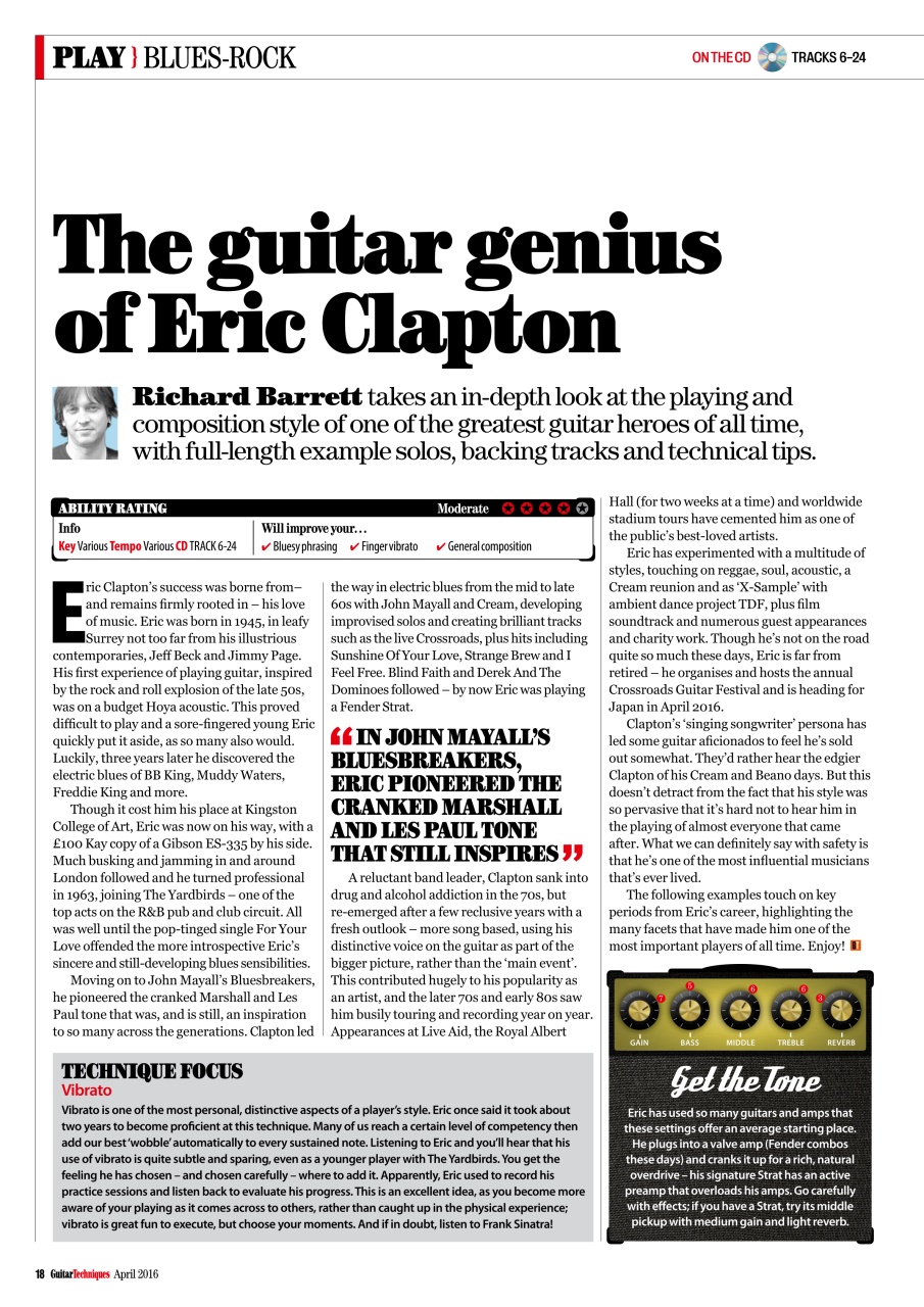 Guitar Techniques Preview Pages