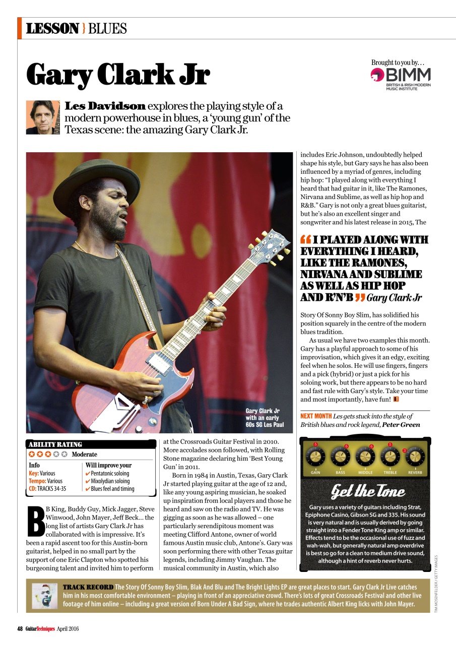 Guitar Techniques Preview Pages