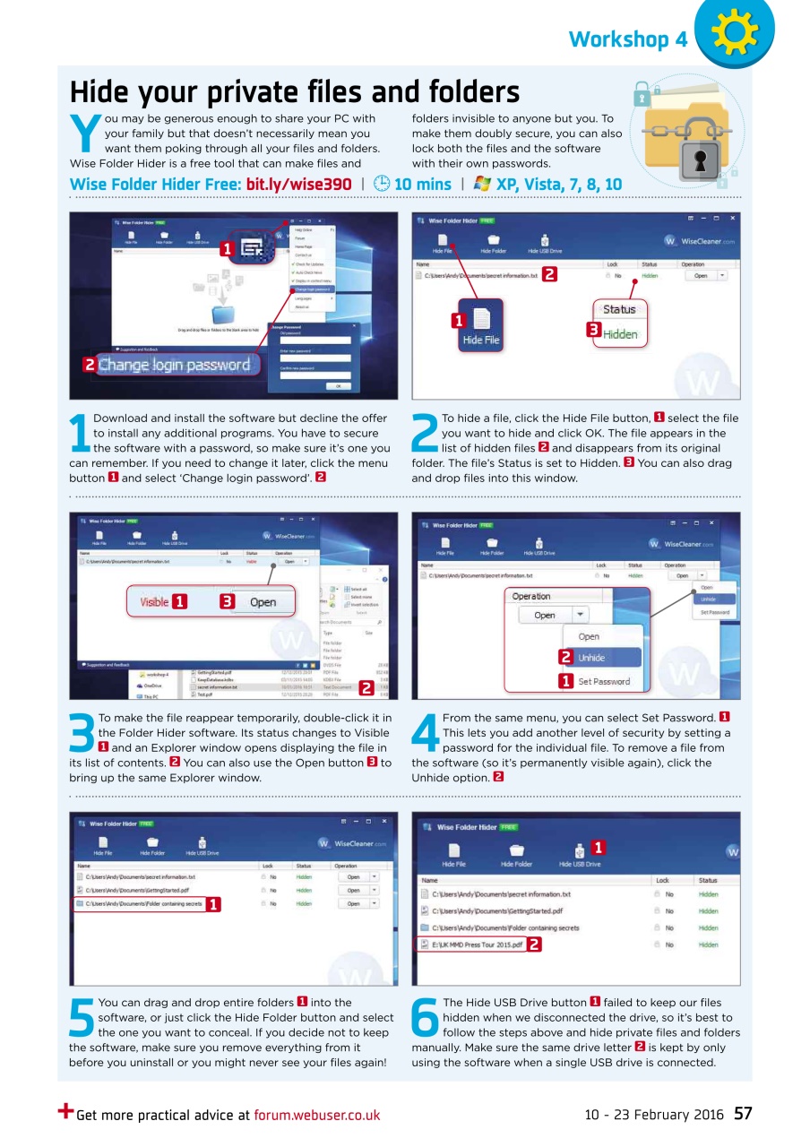 Webuser Preview Pages