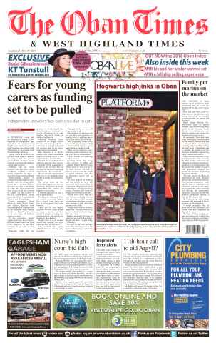 The Oban Times & Lochaber Times issue 11th February 2016