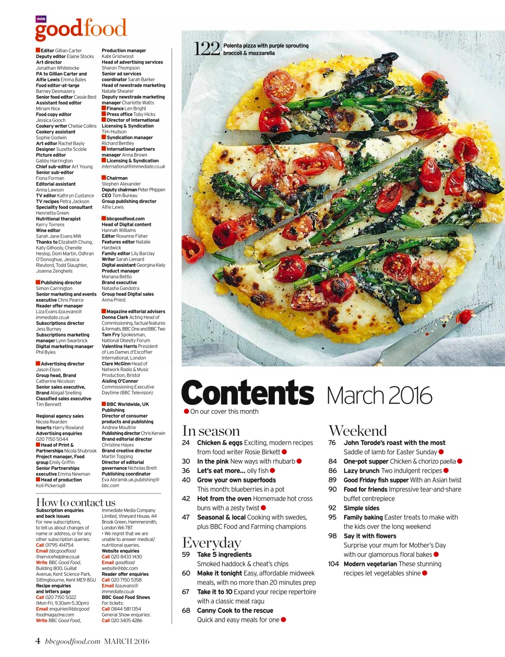 Good Food Magazine Preview Pages