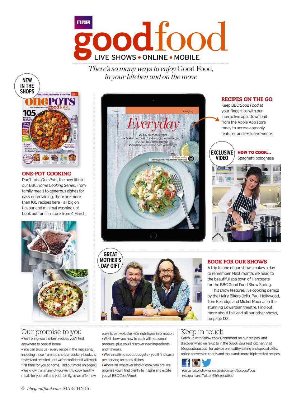 Good Food Magazine Preview Pages