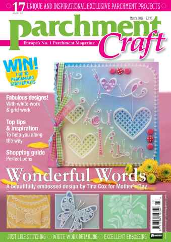 Parchment Craft issue March 2016