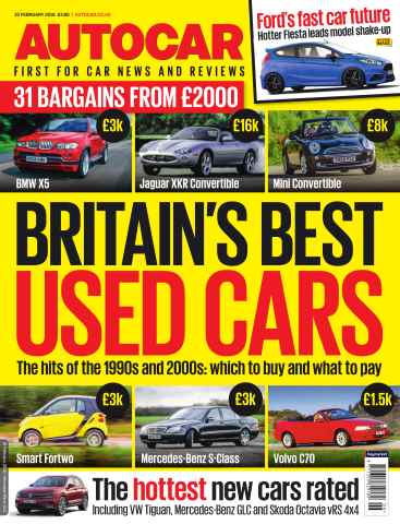 Autocar issue 10th February 2016