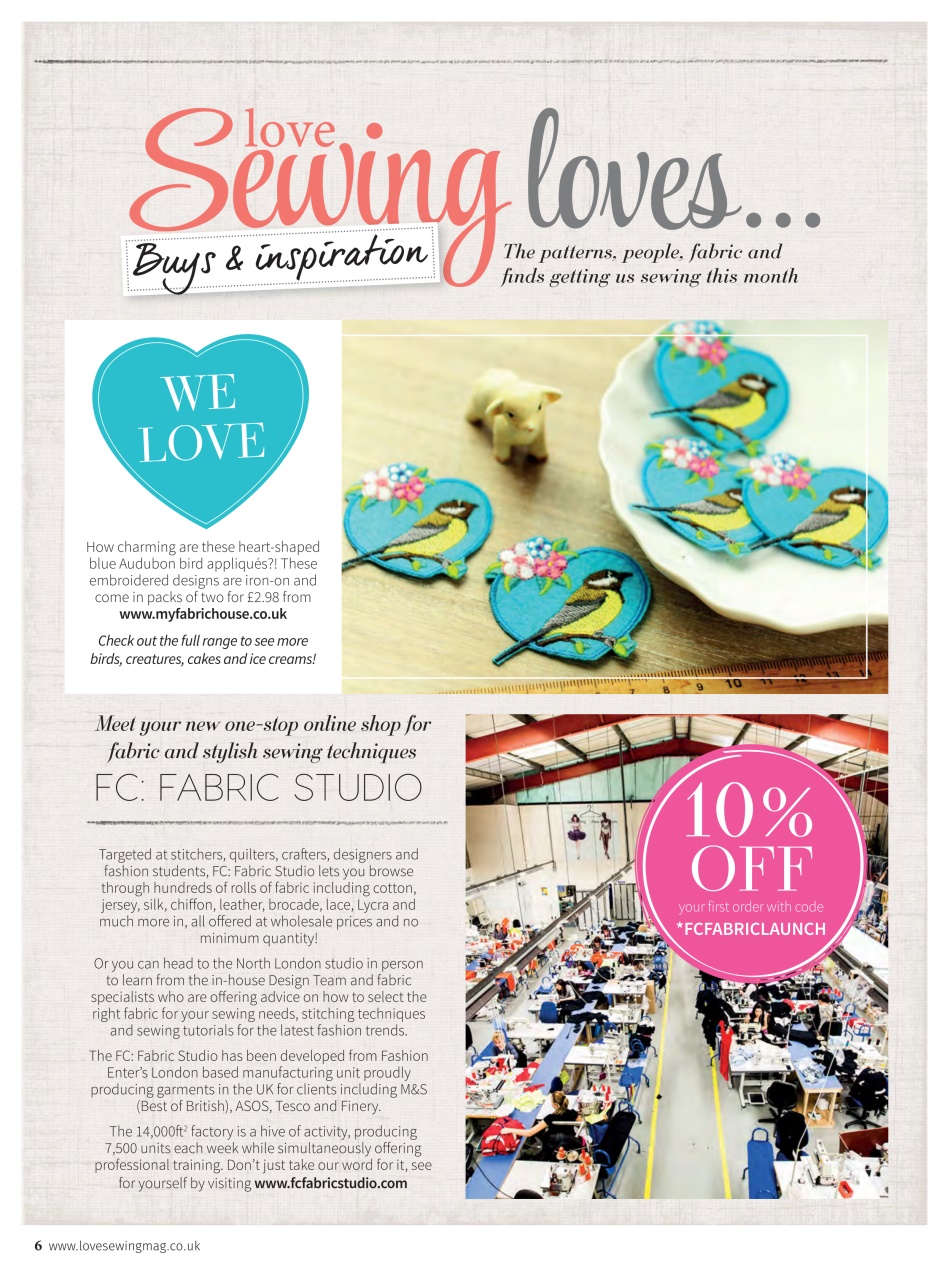 Love Sewing Preview Pages