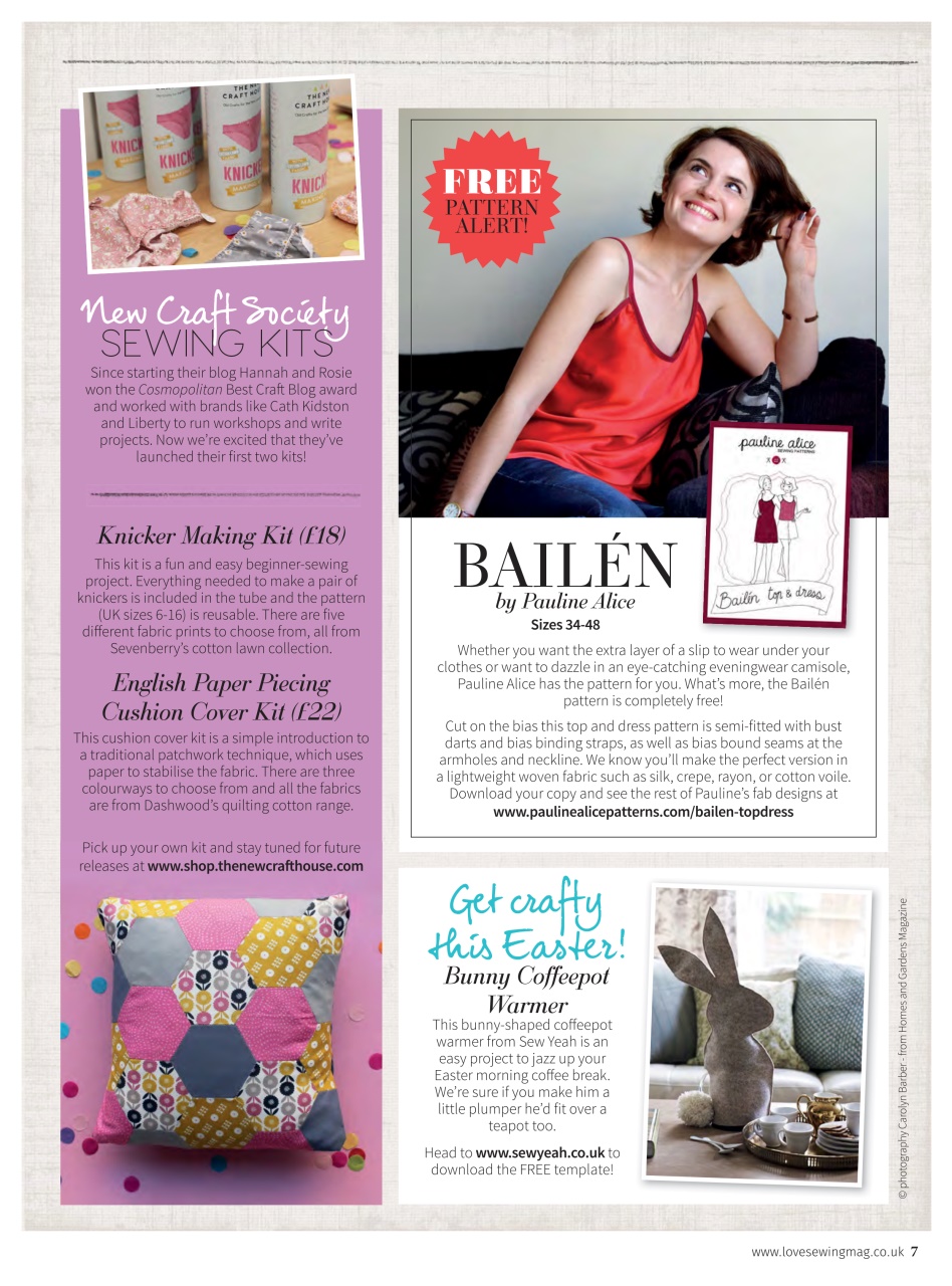 Love Sewing Preview Pages