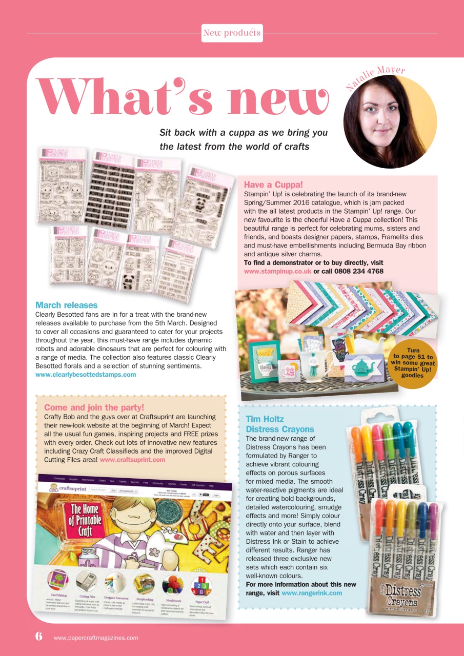 Simply Cards & Papercraft Preview Pages