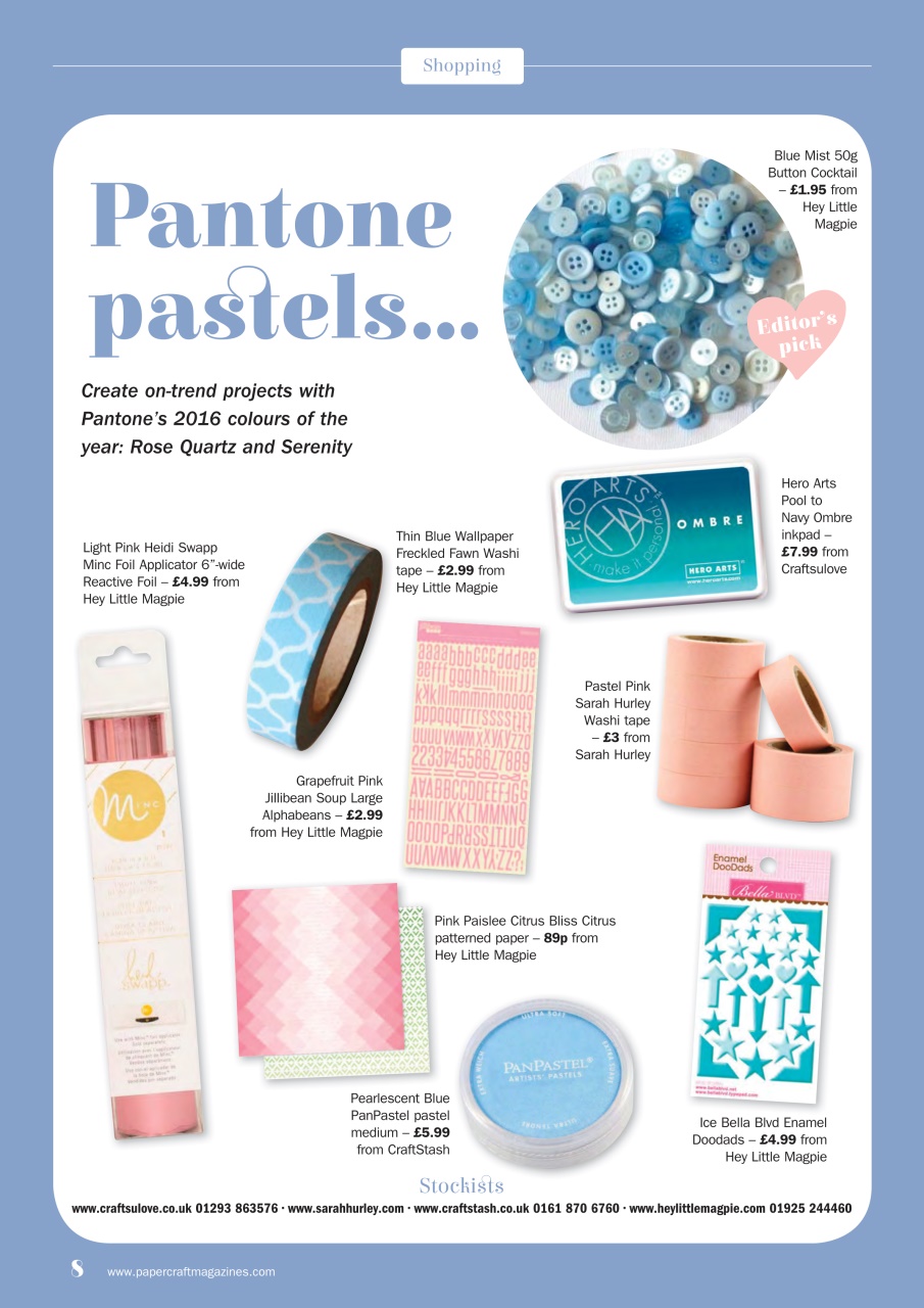 Simply Cards & Papercraft Preview Pages