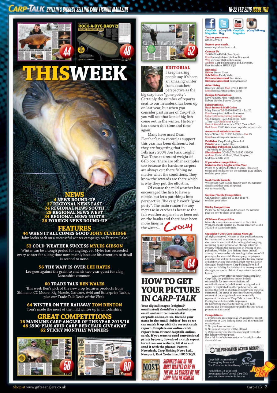 Carp-Talk Preview Pages