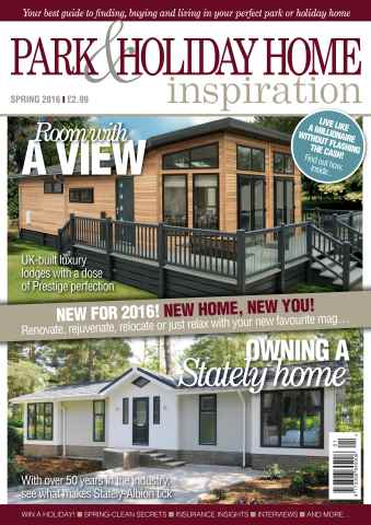 Park and Holiday Home Inspiration magazine issue Spring 2016