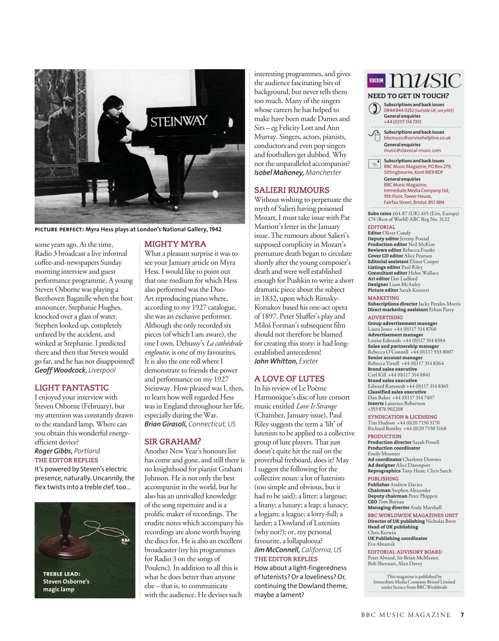 BBC Music Magazine Preview Pages