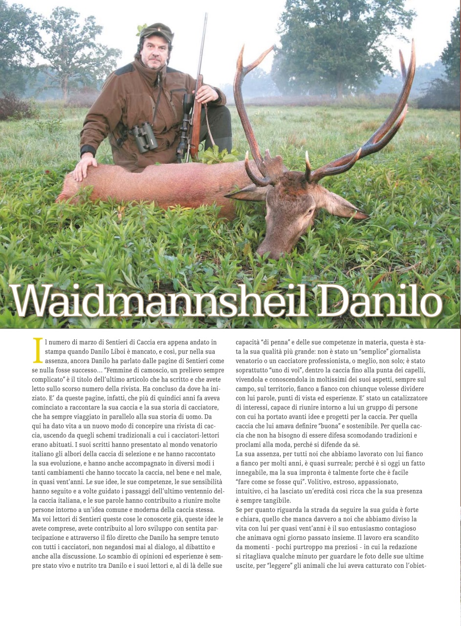 SENTIERI DI CACCIA Preview Pages
