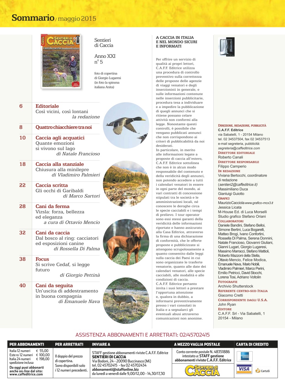 SENTIERI DI CACCIA Preview Pages